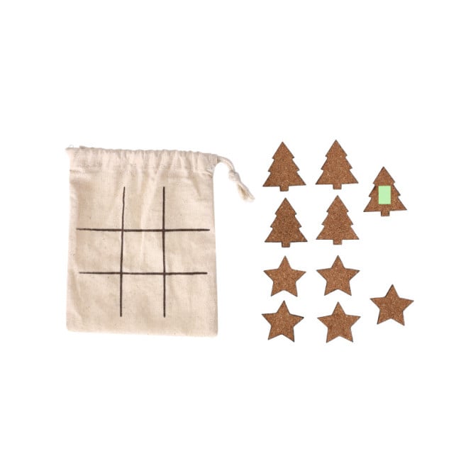 Jeu de morpion de Noël publicitaire Bronso 