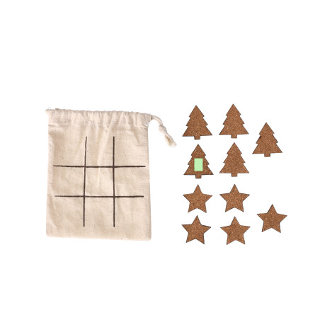 Jeu de morpion de Noël publicitaire Bronso 