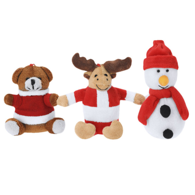 Porte-clés peluche de Noël Cardix 