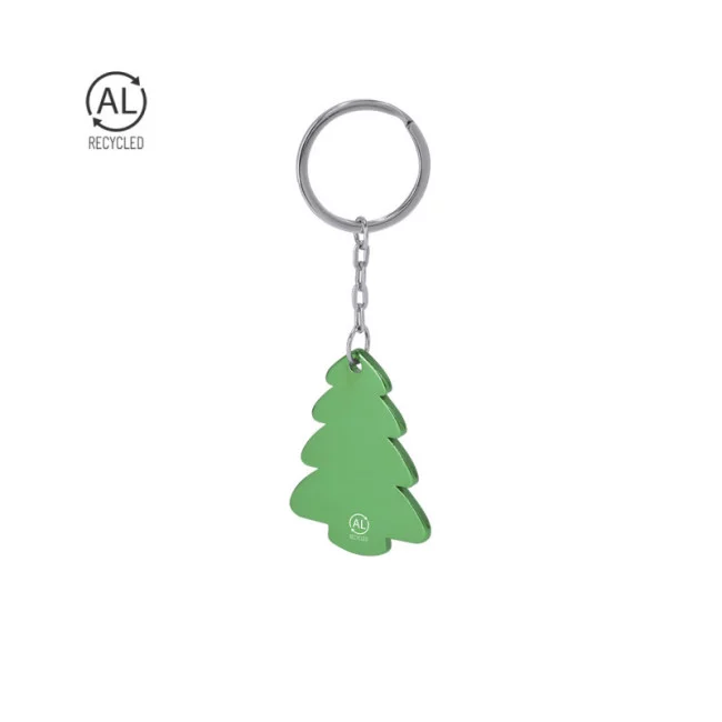 Porte-clés publicitaire sapin de Noël Shappier 