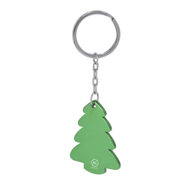 Porte-clés publicitaire sapin de Noël Shappier 