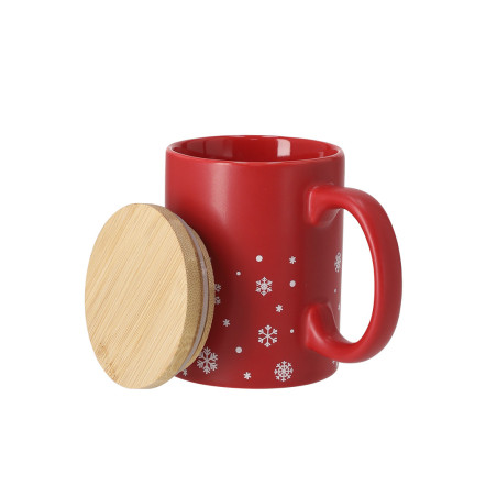 Tasse publicitaire avec couvercle Helogran 