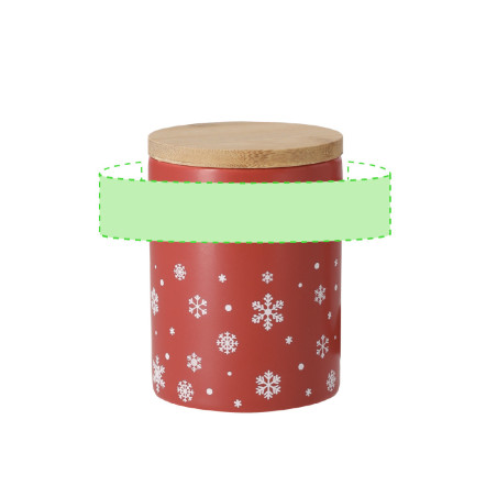 Tasse publicitaire avec couvercle Helogran 