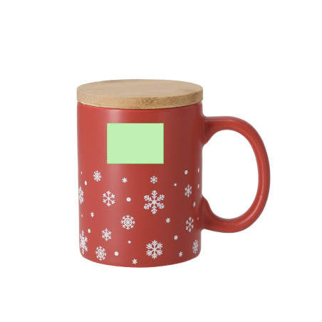 Tasse publicitaire avec couvercle Helogran 