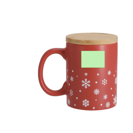 Tasse publicitaire avec couvercle Helogran 