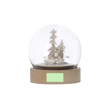 Boule à neige personnalisée illuminée Cemayer 
