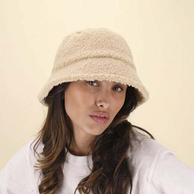 Bonnet personnalisé en sherpa Timoty 