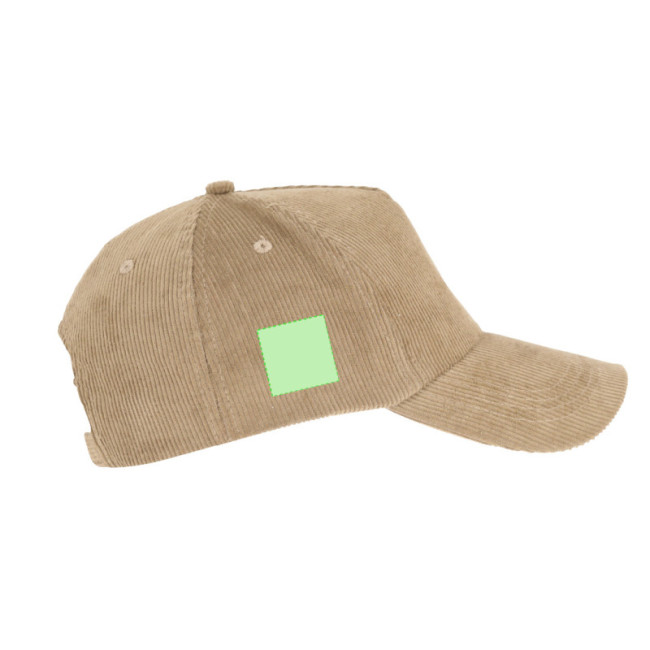 Casquette publicitaire effet velour Dispart 