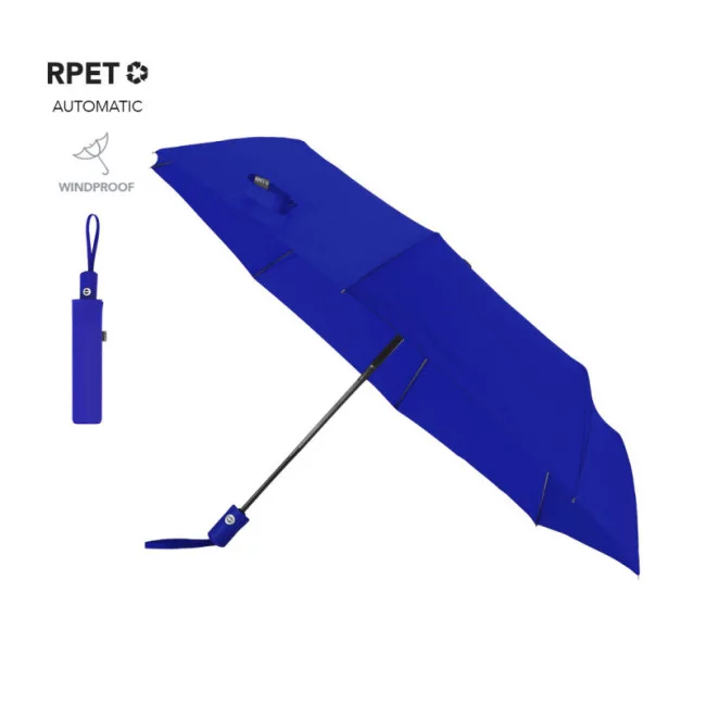 Parapluie publicitaire en Rpet Santana 
