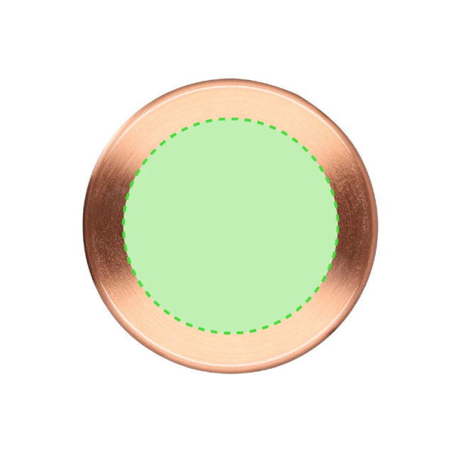 Lampe de bureau publicitaire or rose Rosity 