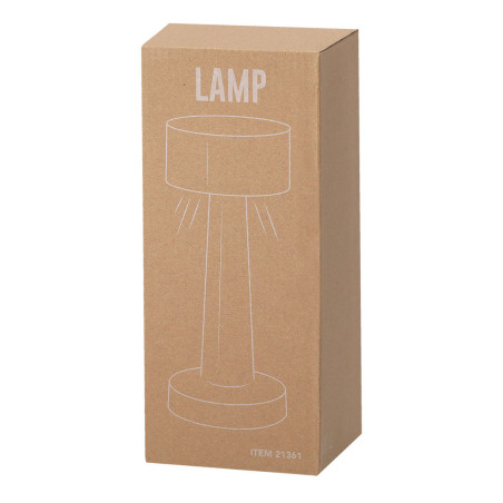 Lampe de bureau publicitaire or rose Rosity 