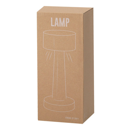 Lampe de bureau publicitaire or rose Rosity 