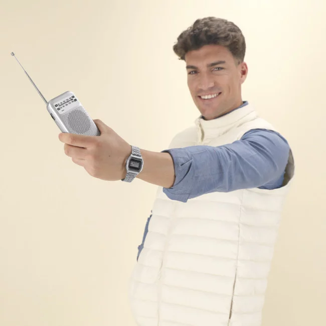 Radio publicitaire vintage Mester