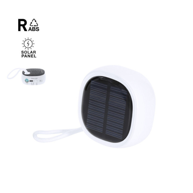 Enceinte publicitaire solaire Kempec