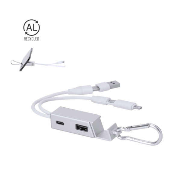 Support hub USB publicitaire 