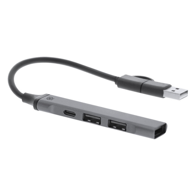 Hub USB 3.0 en aluminium recyclé Konery 