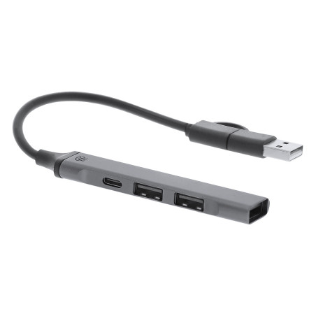 Hub USB 3.0 en aluminium recyclé Konery 