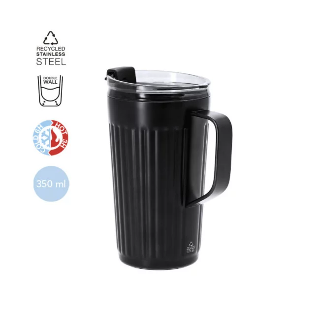 Mug isotherme publicitaire Korplax 350 ml 