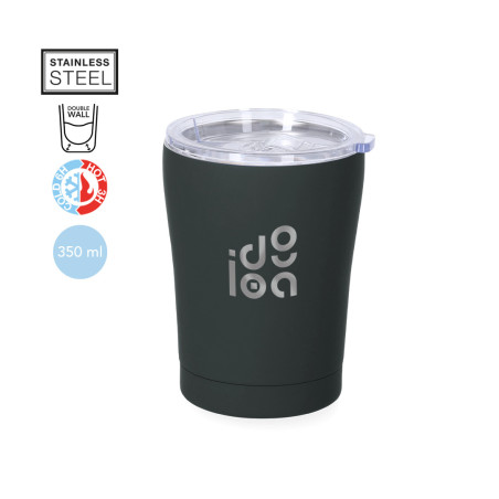 Mug publicitaire isotherme Liku 350 ml 