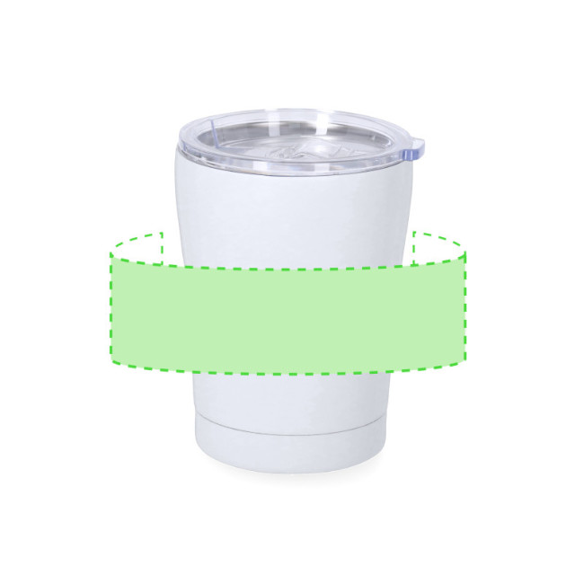 Mug publicitaire isotherme Liku 350 ml 