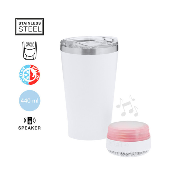 Mug & enceinte publicitaire Tandix 440 ml 