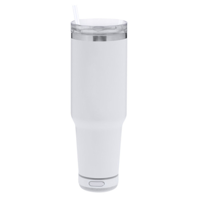 Mug isotherme publicitaire avec enceinte Tracir 1,25 L 