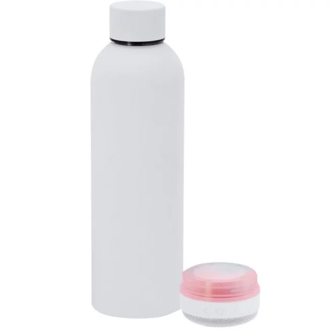 Bouteille isotherme avec enceinte publicitaire Meflex 540 ml 