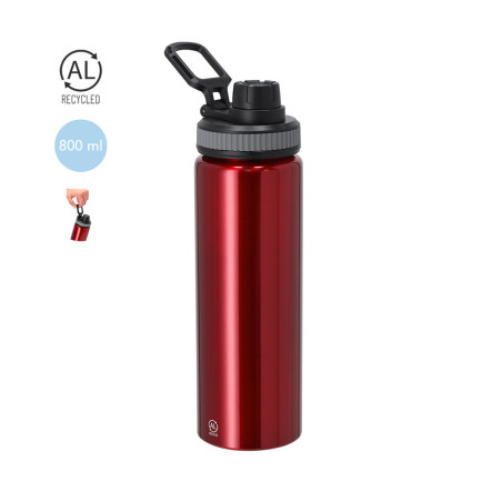 Gourde en aluminium recyclé Fouler 800 ml 