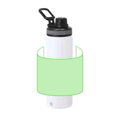 Gourde en aluminium recyclé Fouler 800 ml 