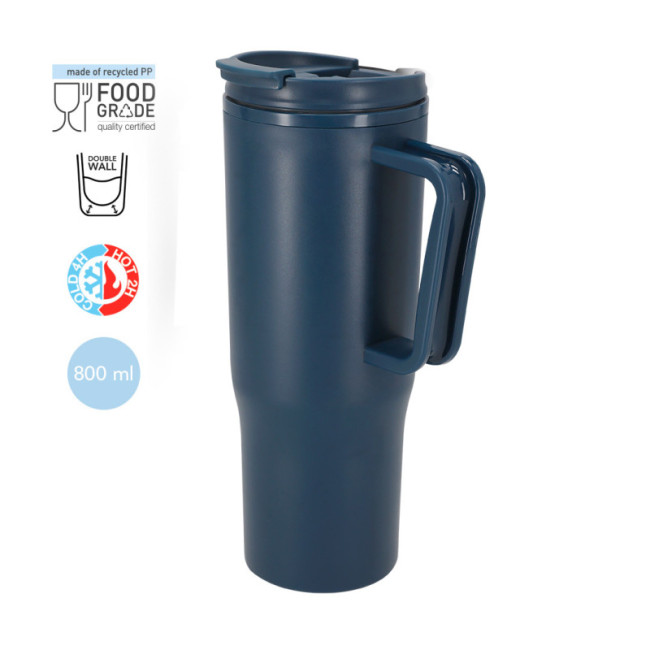 Mug isotherme grande capacité Miranda 800 ml 