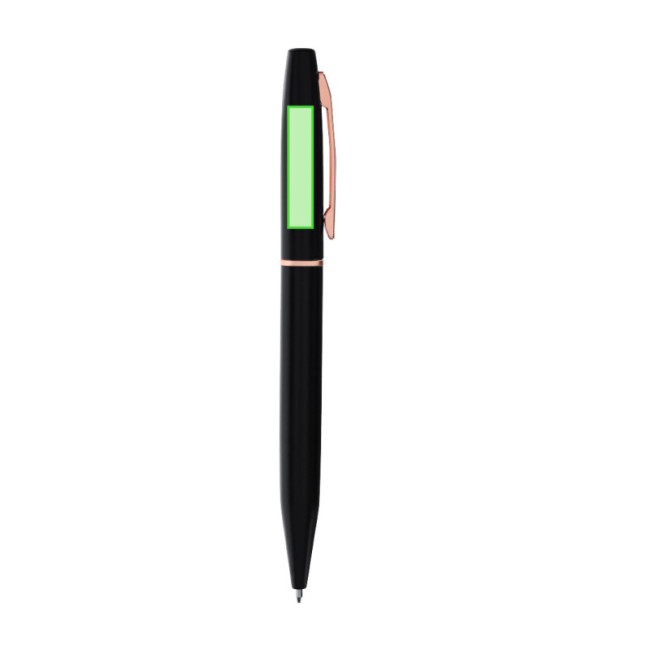Coffret stylo et roller en aluminium recyclé Mobex 