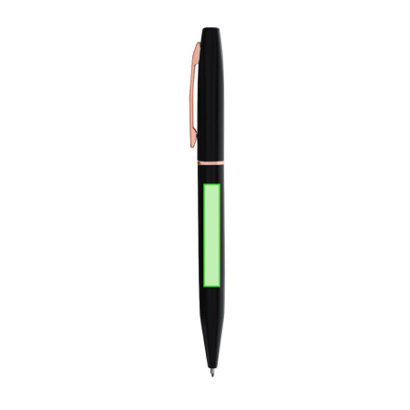 Coffret stylo et roller en aluminium recyclé Mobex 