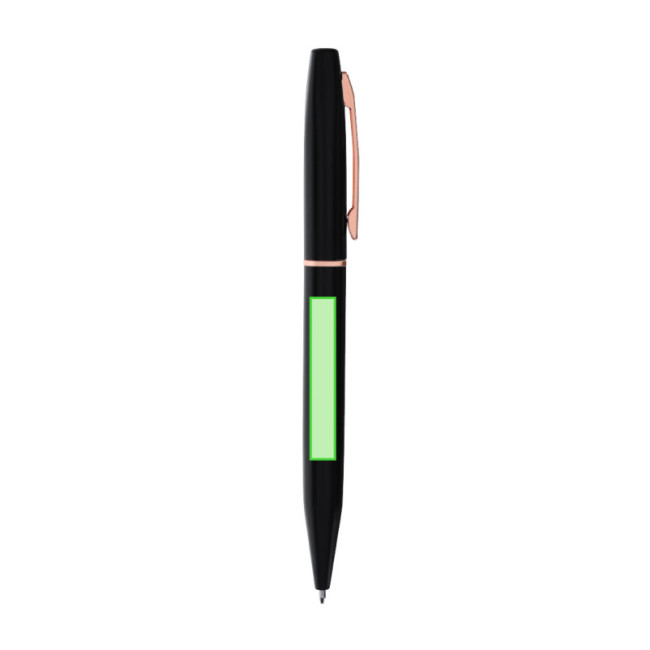 Coffret stylo et roller en aluminium recyclé Mobex 