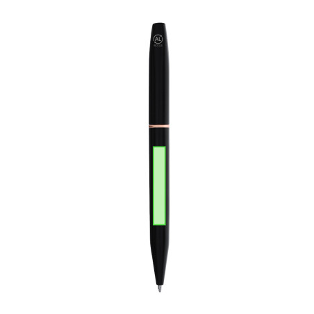 Coffret stylo et roller en aluminium recyclé Mobex 