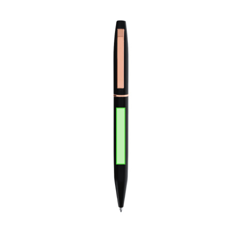 Coffret stylo et roller en aluminium recyclé Mobex 