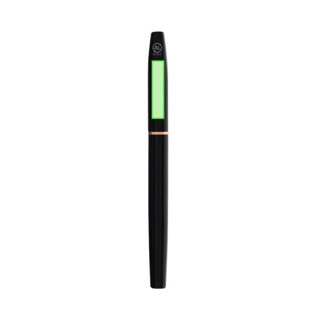 Coffret stylo et roller en aluminium recyclé Mobex 