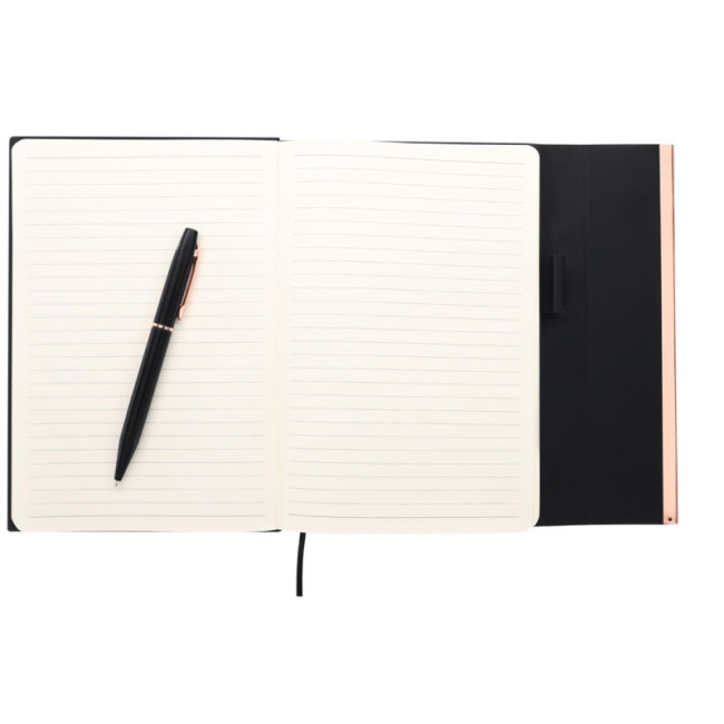 Ensemble carnet et stylo en aluminium recyclé Kassex 
