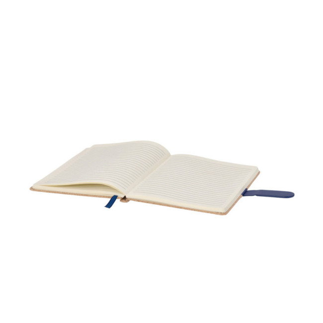 Carnet A5 en liège publicitaire Cebex 