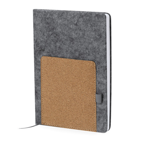 Carnet A5 publicitaire avec poche Wilko 