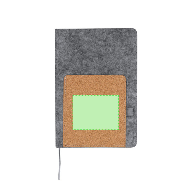 Carnet A5 publicitaire avec poche Wilko 