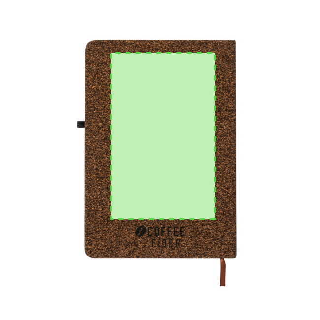Carnet publicitaire en fibre de café Glampex 
