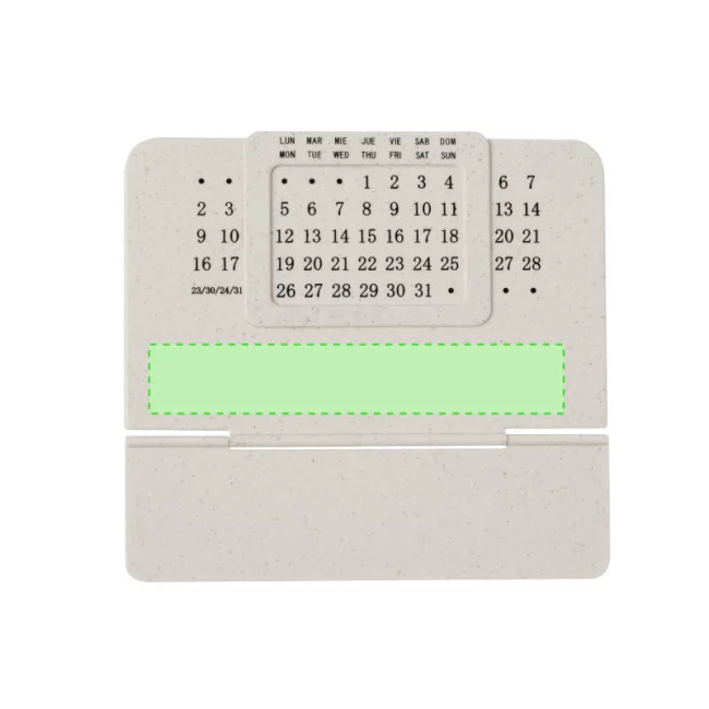 Calendrier de bureau publicitaire Zegler 