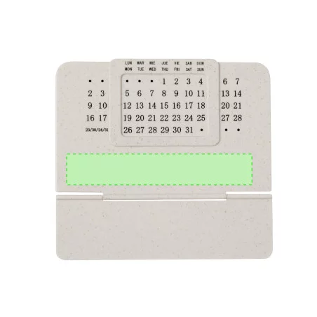 Calendrier de bureau publicitaire Zegler 