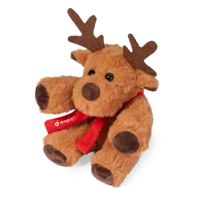 Peluche publicitaire avec écharpe Kostan 