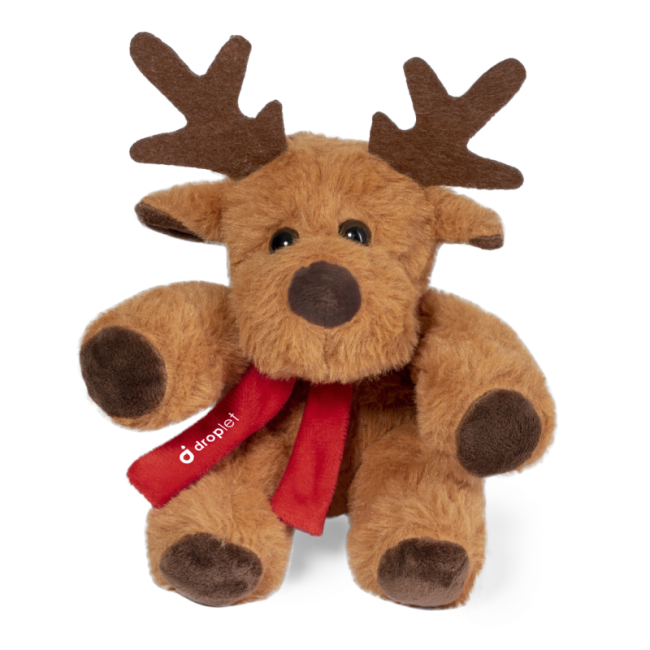 Peluche publicitaire avec écharpe Kostan 