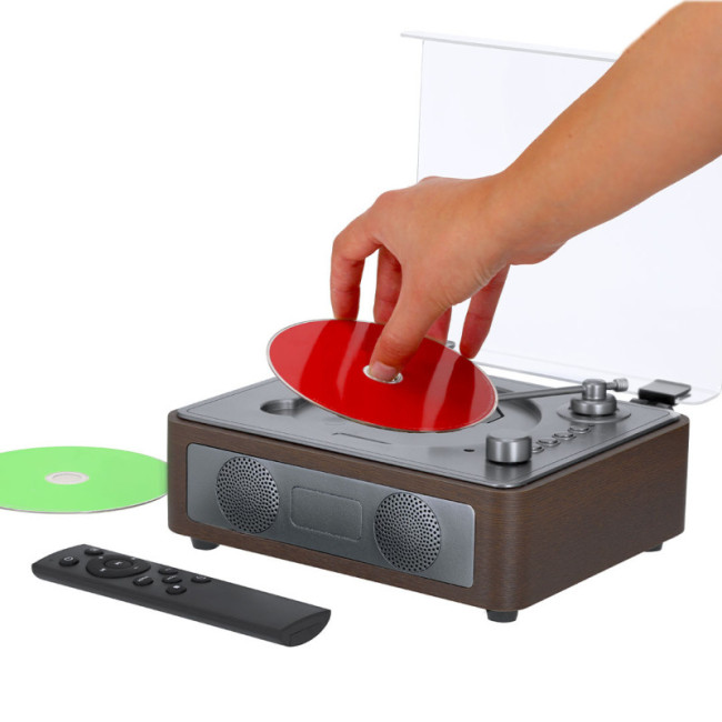 Lecteur CD rétro personnalisé Hopson 