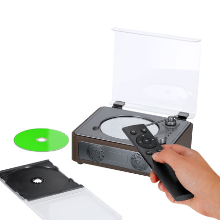 Lecteur CD rétro personnalisé Hopson 