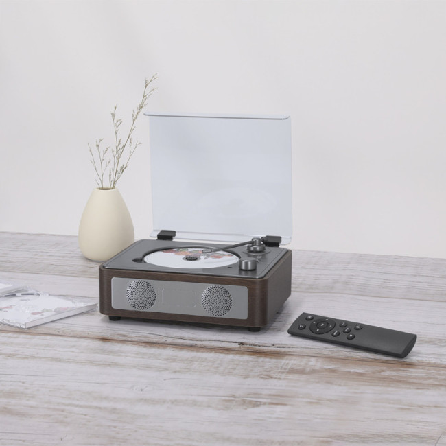 Lecteur CD rétro personnalisé Hopson 