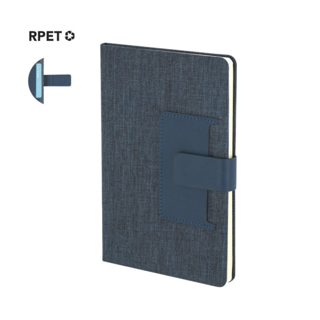 Carnet personnalisable en RPET Flitfud 