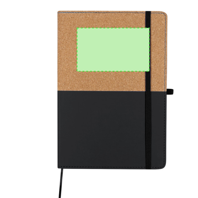 Carnet publicitaire liège & PU recyclé Suttony 